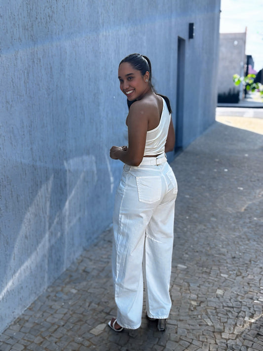 Calça Ballon Jeans Off