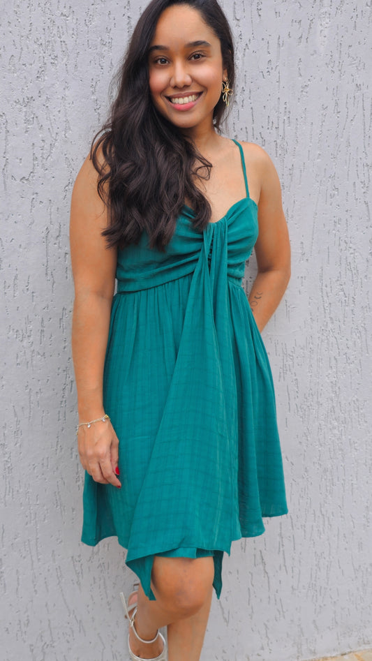Vestido Curto Verde