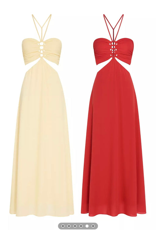 Vestido Longo Chiffon