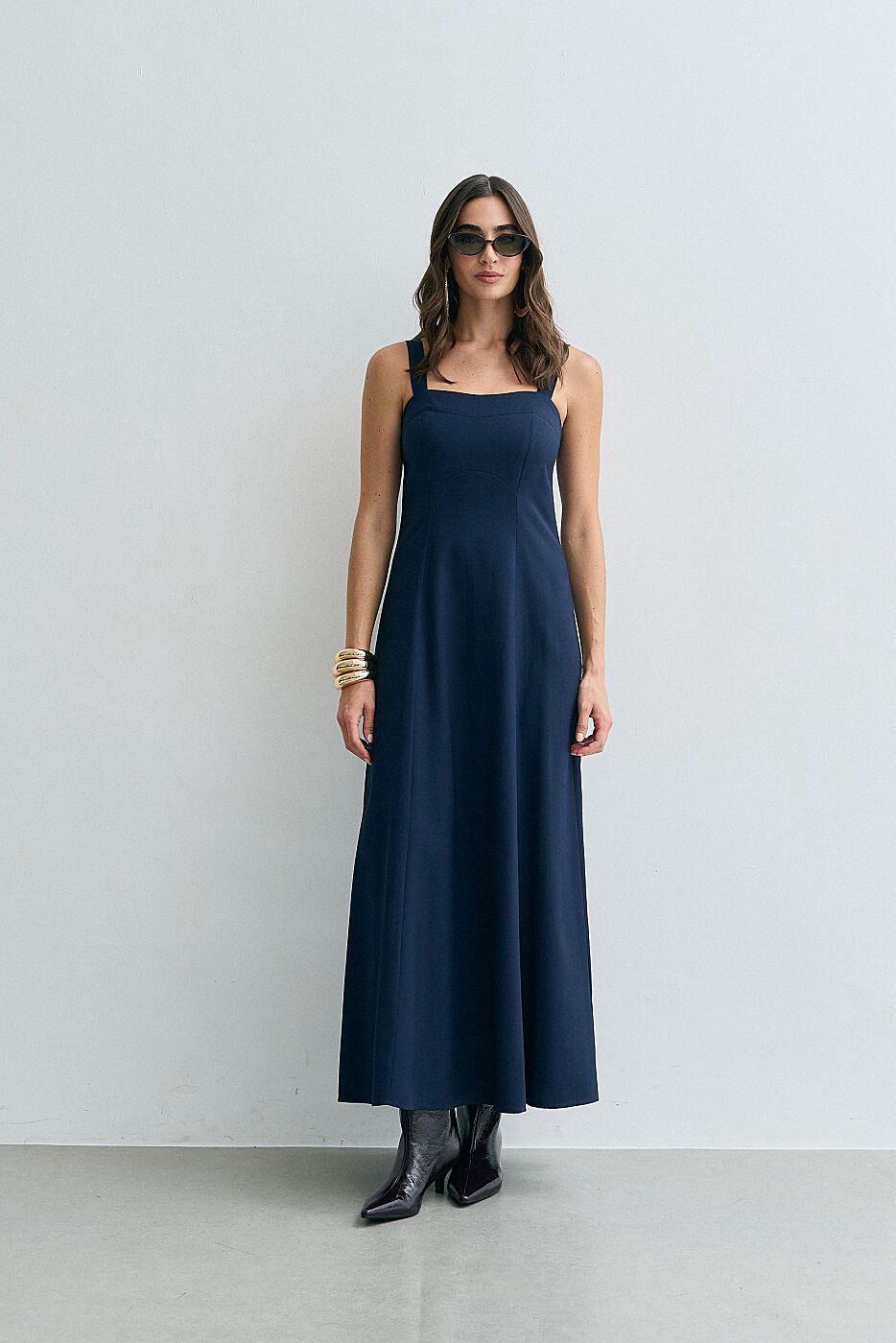 Vestido Midi Marinho