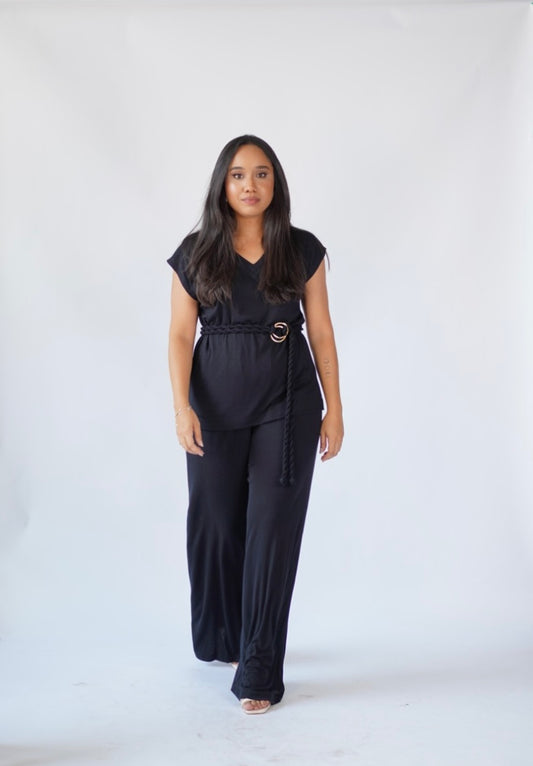 Conjunto Viscose Preto