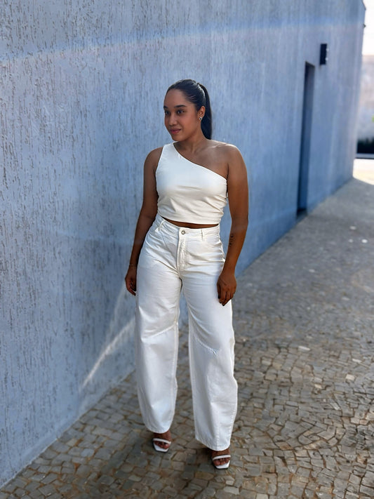 Calça Ballon Jeans Off