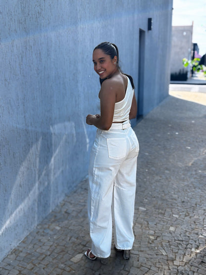 Calça Ballon Jeans Off