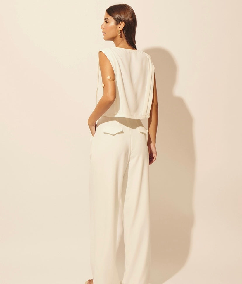 Calça Crepe Alfaiataria