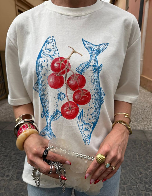 T-shirt Sardinha