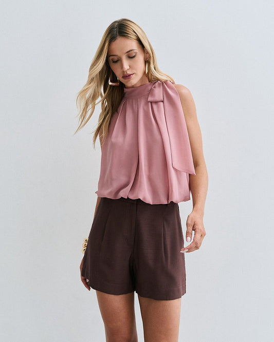 Blusa Rosa Envelhecido
