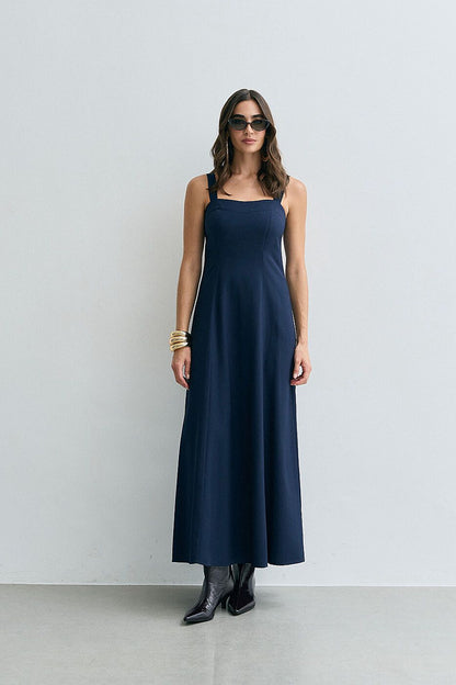 Vestido Midi Marinho